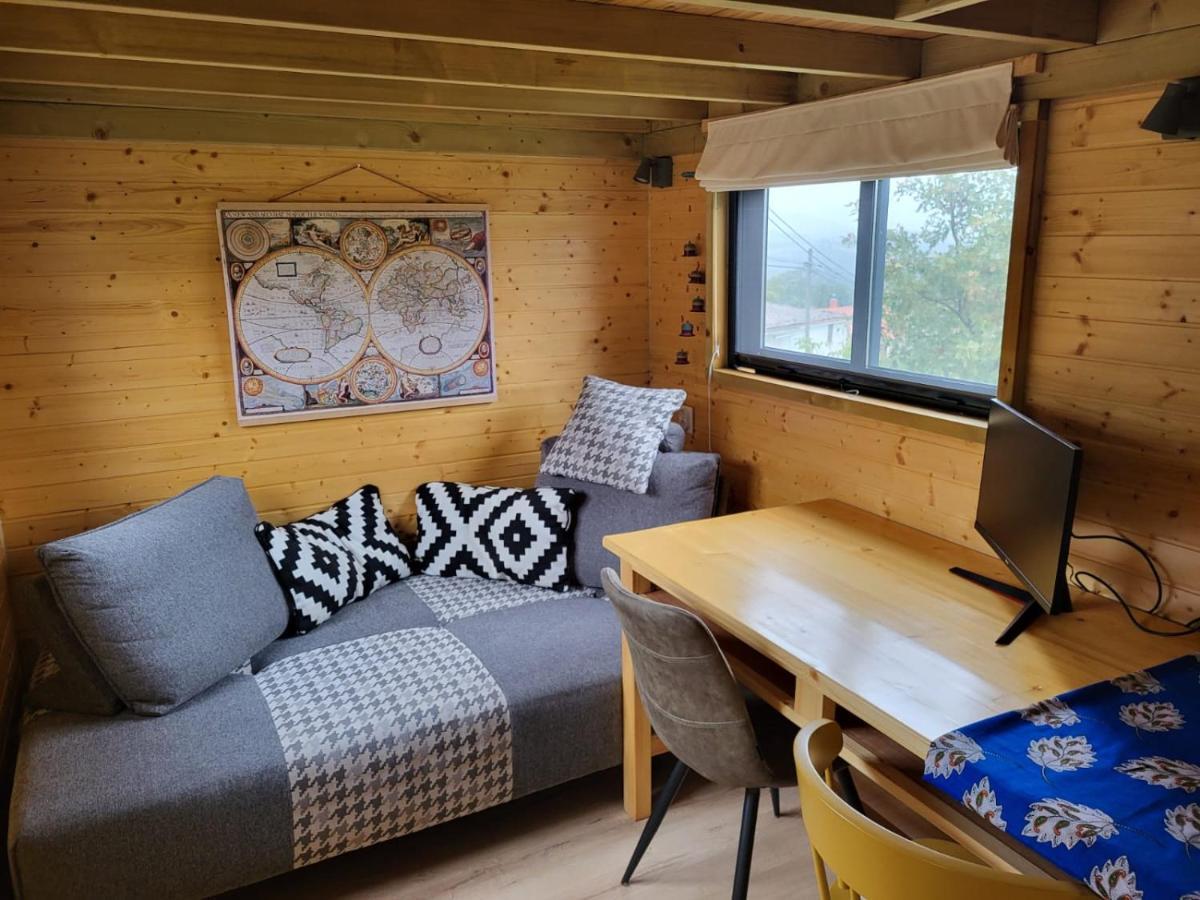 הוילה Santa Comba de Rossas Tinyhouse Rossas מראה חיצוני תמונה