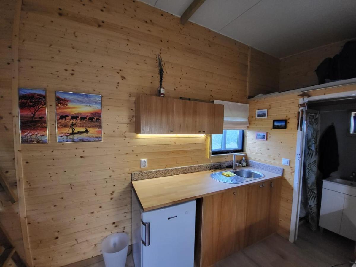 הוילה Santa Comba de Rossas Tinyhouse Rossas מראה חיצוני תמונה