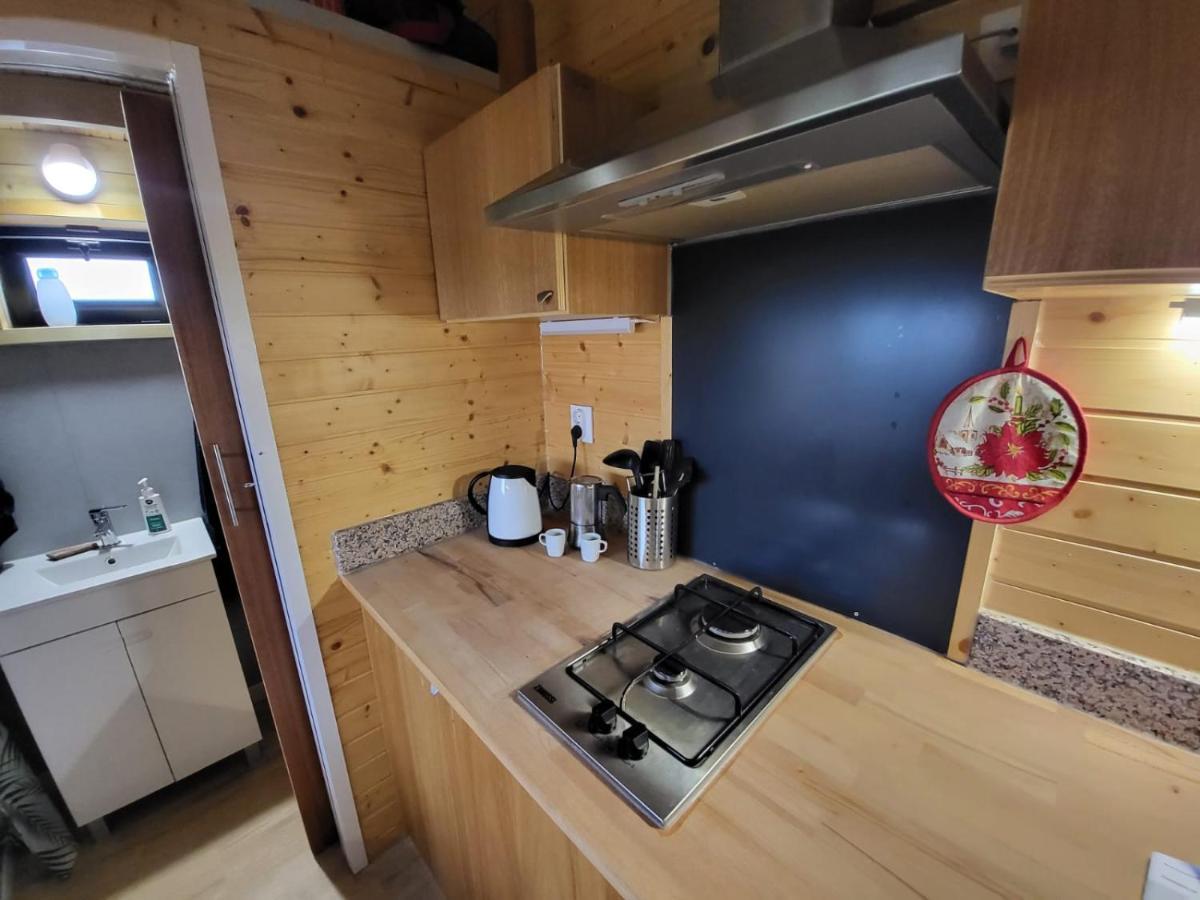 הוילה Santa Comba de Rossas Tinyhouse Rossas מראה חיצוני תמונה