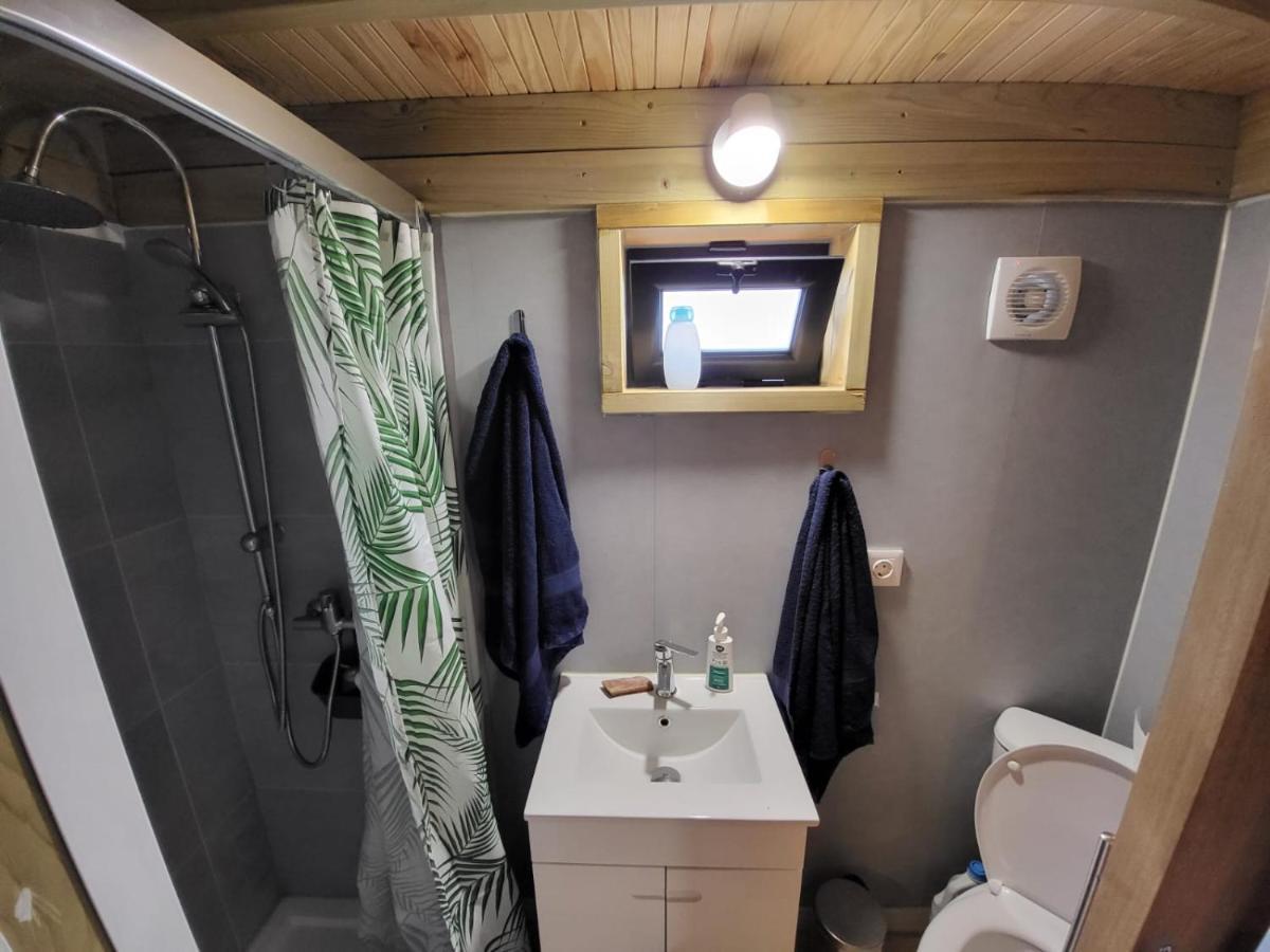 הוילה Santa Comba de Rossas Tinyhouse Rossas מראה חיצוני תמונה